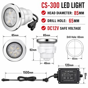 <span class=keywords><strong>Kit</strong></span> d'éclairage LED synchronisé pour spa avec contrôleur |   Système d'éclairage RGB professionnel DC12V pour spas et baignoires - Product Image 6