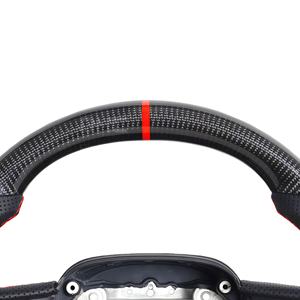 Volante <span class=keywords><strong>Challenger</strong></span> de Cuero NAPPA, Volante de Fibra de Carbono para <span class=keywords><strong>Dodge</strong></span> Charger, Compatible con <span class=keywords><strong>Challenger</strong></span> Charger 2015-2020 - Product Image 4