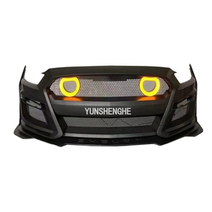Parachoques Delantero de Alta Calidad para Ford Mustang 10-14, Actualización a Estilo Deportivo <span class=keywords><strong>Shelby</strong></span> <span class=keywords><strong>GT500</strong></span> con Luces - Product Image 3