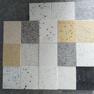 YD STONE Custom Artificial Stone Quartz Slab Countertop Decoration White Quartz Kitchen Top