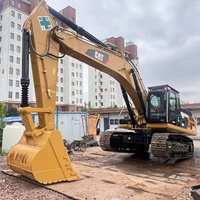Yüksek Kaliteli Orijinal Kullanılmış CAT336D 36T Hidrolik Paletli Kullanılmış Ekskavatör Cat336 Cat336D Cat336D2 Cat330D2L Kırıcı Dahil Satılık