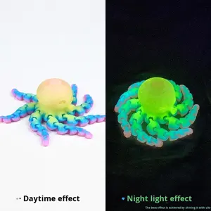 بيع بالجملة نماذج بلاستيكية ممغنطة بطباعة ثلاثية الأبعاد ، ألعاب حيوانات وديناصور للأطفال OEM حسب الطلب - Product Image 6