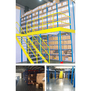 맞춤형 중량급 선택적 팔레트 랙 메자닌 플로어 다락 플랫폼 조절 가능한 강철 플레이트 그레이팅 부식 방지 - Product Image 6