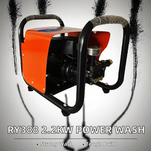 RY388 220V High Pressure Cleaning Machine 2.2KW Electric Power <b>Washer</b> High-Pressure Brass Cleaner - Product Image 2