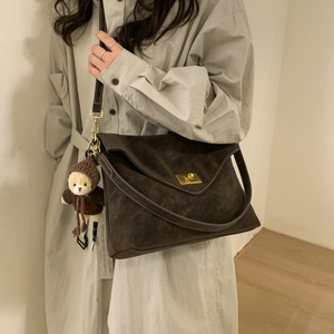 Bolsos de Marca para Mujer al por Mayor, de Gran Capacidad, de Cuero Genuino de Lujo, Bolso de Hombro, Bolso de Mano, Bolso Tote de Gamuza - Product Image 4