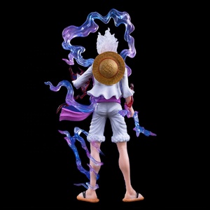 21CM Anime ONE PIECES Luffy GEAR 5 figurita Nika Sun God figuras <span class=keywords><strong>de</strong></span> acción coleccionables modelo muñeca juguetes niños regalo - Product Image 4