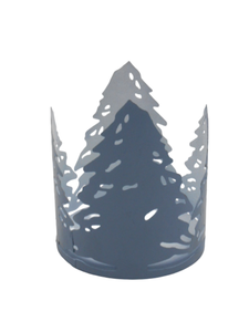 Portavelas Votivo de Metal con Diseño Moderno de Copo de Nieve para Decoración Navideña del Hogar, para Exhibición de Frascos de Velas - Product Image 5