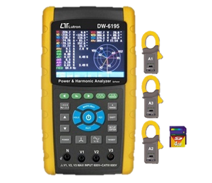 Analyseur de puissance triphasé électronique à succès avec mesure DW-6195 - Product Image 4