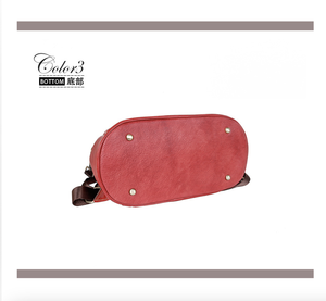 Andong Retro <b>Backpack</b> for <b>Women</b> Genuine Cow Leather Shoulder Bag Handbag Vintage Elegant Ladies Large Capacity <b>Backpacks</b> Retro - Product Image 5