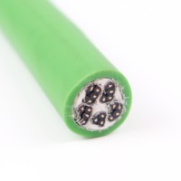 Cable Flexible Blindado de Cobre de Alto Rendimiento de PVC para Transmisión de Datos, Instrumentación y Control, 19 Núcleos, 5*6 mm