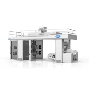 Press maschine Full Automat 4-Farben-Servo-Flexodrucker Flexodruck Buchdruck HDPE LLDPE LDPE-Papier gewebt CI