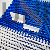 Modulaire kunststof transportband, FDA-goedgekeurd, voor de drankenindustrie