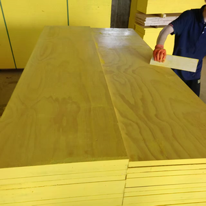 Pannelli a Tre Strati E0 Impermeabili <span class=keywords><strong>in</strong></span> <span class=keywords><strong>Legno</strong></span> di Pino Giallo per Casseforme da Costruzione e Stampi per Calcestruzzo - Product Image 1