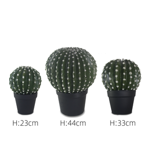 Chuangfa 23Cm Chất Lượng Cao Nhân Tạo Mô Phỏng Fluff Cây Xương Rồng Mới Lạ Cho Tường Trang Trí Sống Lễ Tạ Ơn Trung Quốc Năm Mới - Product Image 6