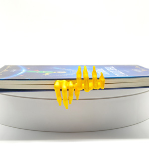 Marque-page créatif 3D Main du Diable en résine, Cadeau de papeterie, Ornement de bibliothèque, Griffe de démon - Product Image 2