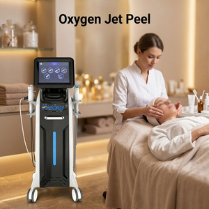 High Quality <b>Standing</b> Oxygen Facial Machine Restore Skin Elasticity Skin Tightening Water Oxygen jet Peel Device for Salon spa - Product Image 1
