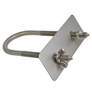 Fábrica al por mayor de acero inoxidable largo grande BBQ Spit Roaster Rotisserie Prong Spike Fork para 16mm 20mm Spit Rod - Product Image 5