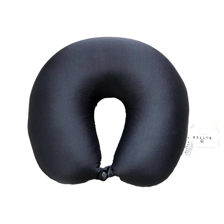 Cuscino per il collo in Memory Foam per poggiatesta a forma di U gonfiabile portatile da viaggio