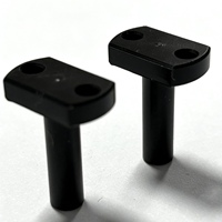 Kit d'installation de garde-boue antistatique en plastique noir de haute qualité, options en acier inoxydable, modèle OEM personnalisé, usinage CNC