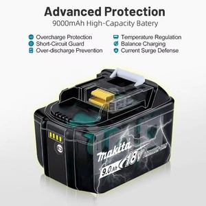 Batería de Repuesto <span class=keywords><strong>Makita</strong></span> <span class=keywords><strong>18V</strong></span> 9.0Ah BL1890 LXT para Herramientas Eléctricas de Alta Resistencia 9000mAH Venta Directa de Fábrica Batería de <span class=keywords><strong>18V</strong></span> - Product Image 5