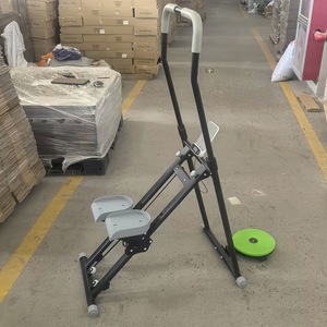Adjustable Handlebar Portable Vertical Climber & Stair Stepper Machine Foldable Home <b>Gym</b> Cardio Exercise Equipment - Product Image 2