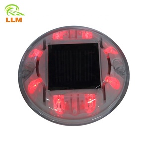 Ngoài Trời Vỏ Nhựa Vòng Vỉa Hè Đánh Dấu Ánh Sáng Sân Vườn Mặt Đất Đường Bên Mèo Mắt Tự Động LED Mái Vòm Năng Lượng Mặt Trời Powered Đường Stud - Product Image 5