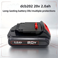 Batterie lithium-ion 20V 20Ah DCB202 de remplacement pour perceuse sans fil DCB200, meuleuse d'angle et autres outils électriques – Température d'utilisation