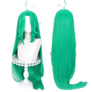 Peluca Larga Verde para Cosplay de Anime to Be Hero X Lucky Cyan para Mujer, AOKG-222 - Product Image 1