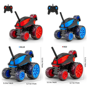 Flytec Y12 2.4G 5 Wheel <b>Remote</b> <b>Control</b> 3-Channel 360 Degree Drift <b>Off</b>-<b>Road</b> Stunt <b>Car</b> for Ages 14+ Indoor-Outdoor Ready-to-Go - Product Image 6