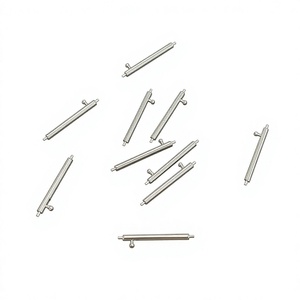 316L Stainless Steel Handmade Easy-Lever Spring Bar 1.6mm/1.8mm 2pcs/set <b>Mirror</b> Finish Custom Logo Traditional Smart Watches - Product Image 1