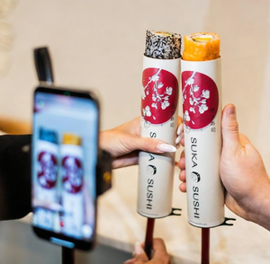 Tubo <span class=keywords><strong>de</strong></span> Papel Redondo Personalizado para Sushi, Cilindro para Burritos, Envase Rígido <span class=keywords><strong>de</strong></span> Grado Alimenticio para Sushi, Tubo <span class=keywords><strong>de</strong></span> Lujo para Empacar Alimentos - Product Image 2