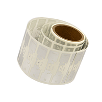 Étiquette de chronométrage sportif RFID UHF passive, étiquette Dogbone, autocollant en mousse étanche, personnalisable et imprimable pour événements de marathon, triathlon et cyclisme