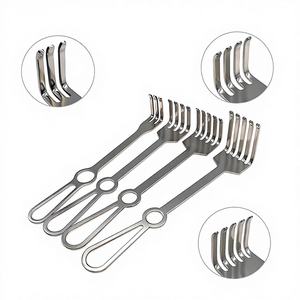 ชุดเครื่องมือผ่าตัดกระดูกและข้อ ตะขอดึงผิวหนังแบบมือหมุน พรีเมียม ทำจากสแตนเลส - Product Image 1