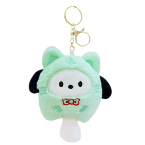 QYS Porte-clés Peluche Mini Chat Porte-Bonheur Style Japonais Kawaii - Product Image 3