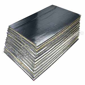 12 pièces de 50 cm x 30 cm x 5 mm, isolation phonique et thermique en mousse de coton pour voiture et fourgonnette, isolation du capot de voiture - Product Image 1