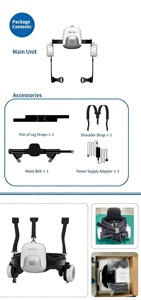 หุ่นยนต์ช่วยเดินแบบสวมใส่ได้ MileBot M Series อุปกรณ์ช่วยเดินสำหรับขาส่วนล่าง เชื่อมต่อแอปผ่านบลูทูธ น้ำหนักเบา รองรับ 5 ระดับ - Product Image 5