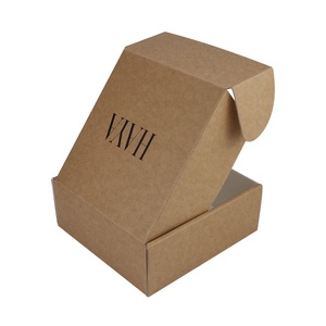 ¡Venta caliente! Impreso personalizado Kraft marrón de embalaje de papel corrugado <span class=keywords><strong>caja</strong></span> de correo <span class=keywords><strong>caja</strong></span> de envío - Product Image 2