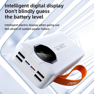 High Capacity 30000mAh Portable Power Bank 22.5W Fast Charging with Digital Display and 4 <b>USB</b>-<b>C</b> Outputs - Product Image 6