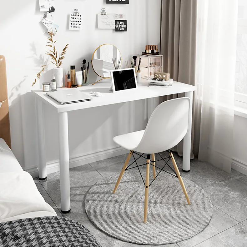 Dressing Desks Set White Wood Metal Modern Luxury Home Furniture Folding Desks Study Office Makeup Vanity Dressing Table