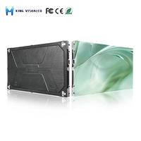 Panel Dinding LED Indoor 4K 8K COB P1.25 600X337.5mm 3840Hz Bersertifikasi CE, Video Wall LED Ultra untuk Ruang Tamu