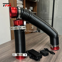 Penjualan Terlaris Kit Kipas Simulator Balap yang Dapat Disesuaikan dari Pabrik, Selang Udara Aluminium yang Dapat Diperpanjang, Mensimulasikan Kecepatan Angin Berdasarkan Kecepatan Mobil