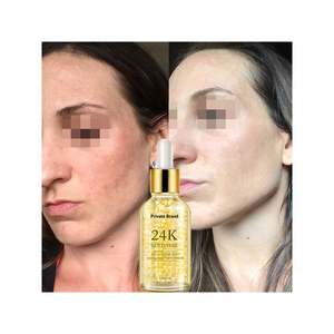 Sérum Essentiel Aide à Réduire les Signes du Vieillissement Répare les Dommages Hydratant Sérum Facial <span class=keywords><strong>Sakur</strong></span> 24K Or Sérum Visage Cosmétiques OEM/ODM - Product Image 1
