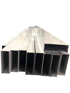 Tube carré/rond extrudé industriel 1050 en alliage d'aluminium 6061, tube creux 20x20 anodisé télescopique pour système de cubes - Product Image 6