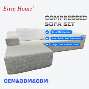 Tela seccional personalizada pedido mínimo Moq 1 Juego de sofá comprimido envasado al vacío conjunto de <span class=keywords><strong>muebles</strong></span> <span class=keywords><strong>para</strong></span> sala de estar pequeña Moq1 - Product Image 1