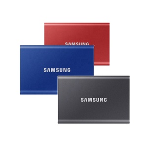 New T7 Portable SSD 1TB/2TB/4TB ฮาร์ดดิสก์แบบพกพา วัสดุโลหะ USB 3.1 สำหรับเดสก์ท็อป แล็ปท็อป พีซี - Product Image 1