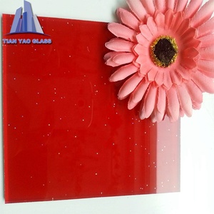 Vente en gros de <span class=keywords><strong>verre</strong></span> laqué teinté rouge teinté à bas <span class=keywords><strong>prix</strong></span> <span class=keywords><strong>pour</strong></span> la décoration - Product Image 2