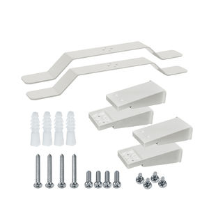 Toallero Eléctrico Calefactado <span class=keywords><strong>de</strong></span> 6 Barras, Color Blanco, con Termostato Ajustable, Temporizador <span class=keywords><strong>de</strong></span> 0-24 Horas, Secador <span class=keywords><strong>de</strong></span> Toallas, Montaje en Pared y <span class=keywords><strong>de</strong></span> Pie - Product Image 6