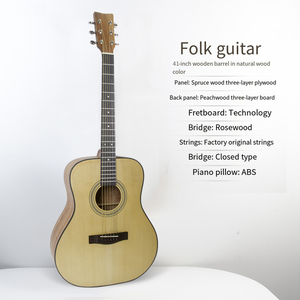 Đàn <span class=keywords><strong>guitar</strong></span> acoustic GL-0041 40 inch mặt mờ, cần làm bằng gỗ gõ đỏ, cần đàn làm bằng gỗ công nghiệp, thân đàn làm bằng gỗ dán, dành cho người mới bắt đầu và người yêu âm nhạc, 6 dây - Product Image 2