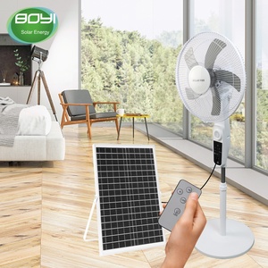 BOYI Solar Ac Motor <b>Remote</b> <b>Control</b> Solar Ceiling <b>Fan</b> With Solar BYFS-1659 Solar Ceiling <b>Fan</b> With Solar - Product Image 1