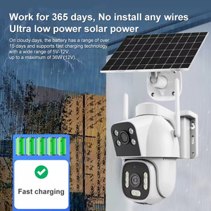 Caméra solaire PTZ Wistino 365 jours 4G avec détection de mouvement pour surveillance à distance de ranchs et vergers - Product Image 4